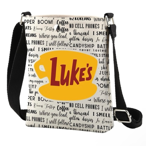 Handbags - Gilmore Girls Crossbody Bag Luke's Diner